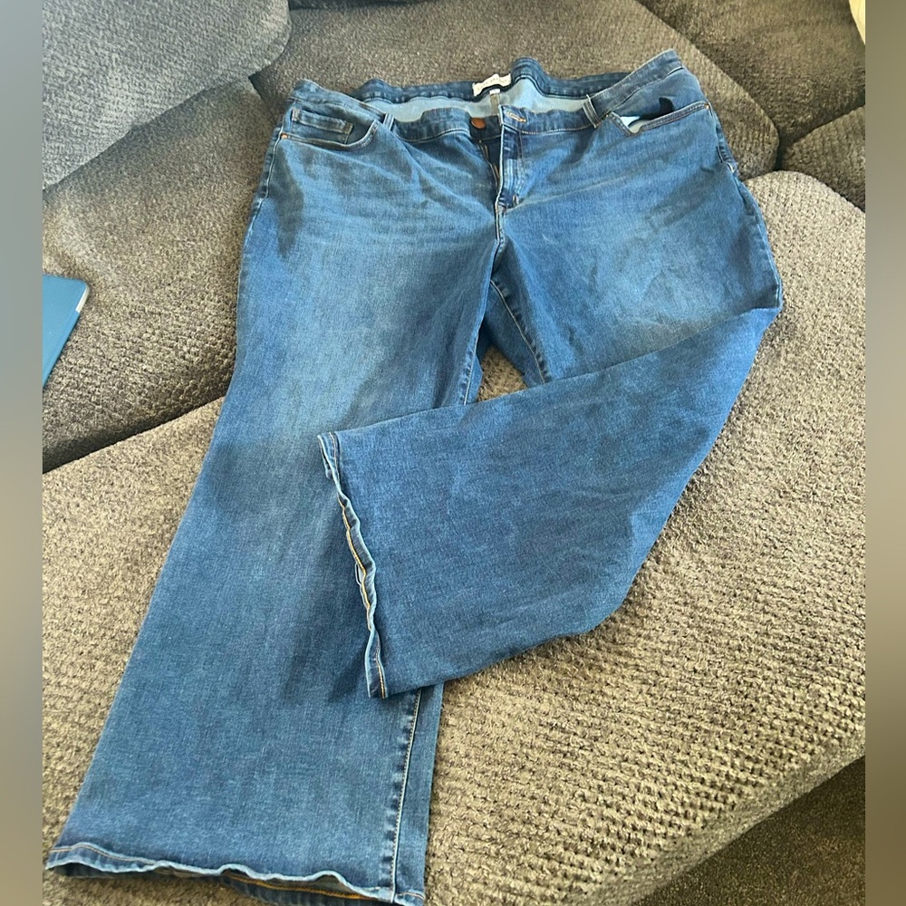 Lane Bryant Flex Midrise Bootcut Jeans Sz 28 Petite